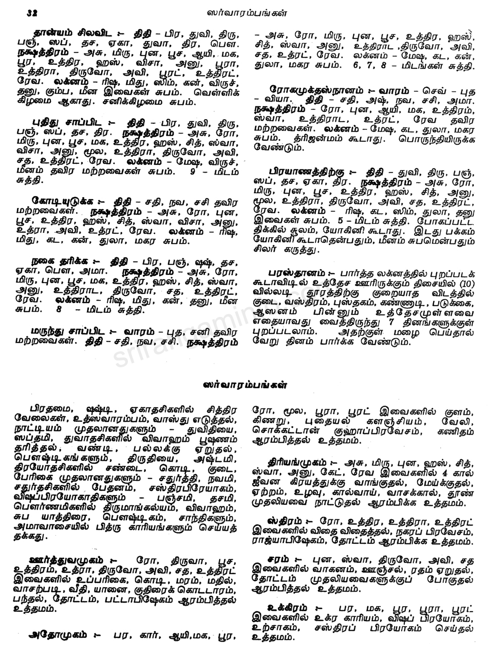 Panchangam